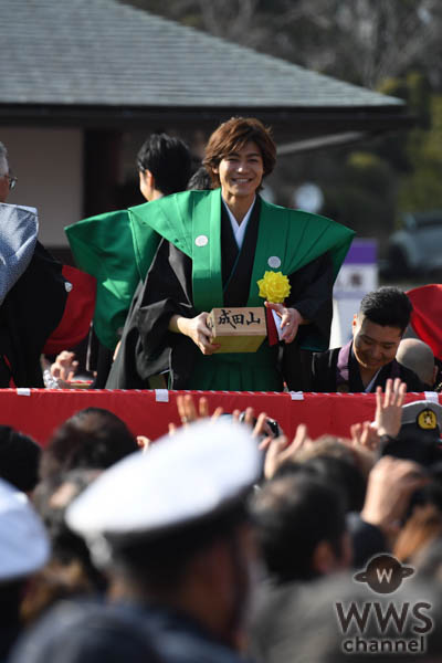 新浜レオン、令和二年成田山節分会 特別追儺豆まき式に参加！！