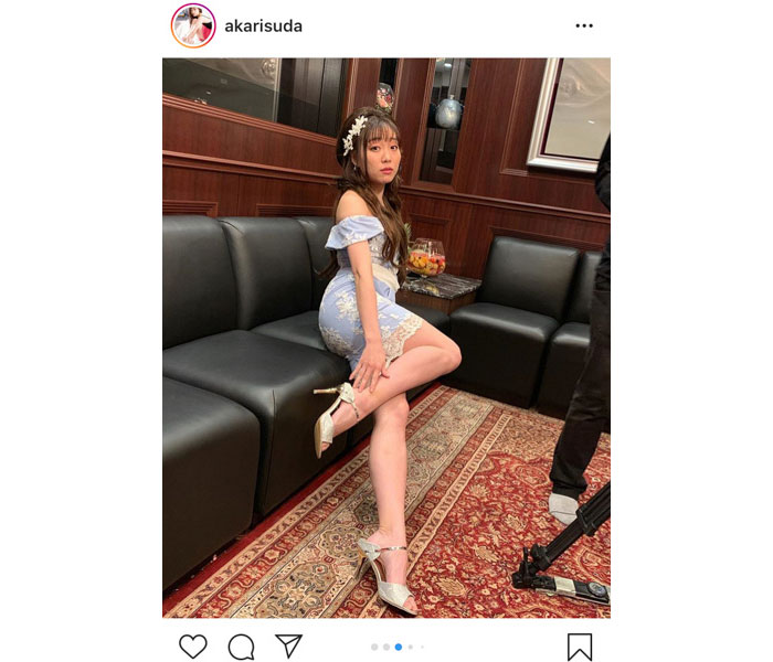 SKE48 須田亜香里がセクシーキャバ嬢に！「指名してくれますか？」