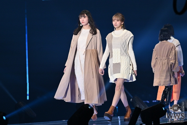 欅坂46 渡邉理佐、土生瑞穂らが東京ガールズコレクションに登場！イオンカードをPR＜TGC 2020 S/S＞