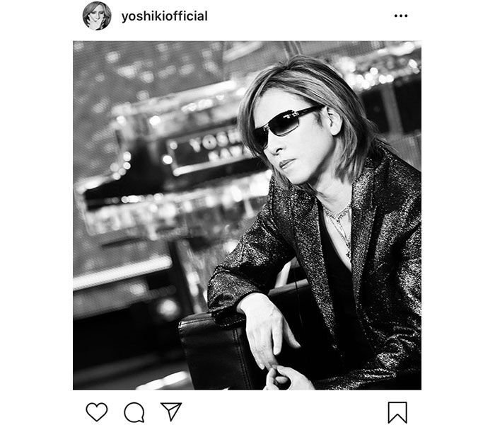 X JAPAN YOSHIKI、コロナ影響に心痛「一日も早い事態の沈静化を」