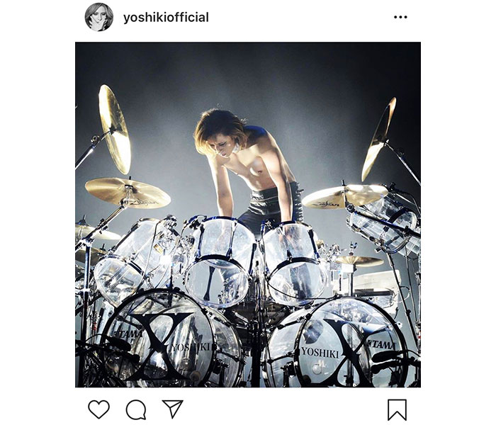 YOSHIKIが綴った「X JAPAN」宣言に「待っています」