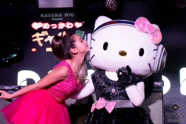 DJ Hello Kitty＆「ゆきぽよ」、世界初のオリジナルコラボ楽曲『Kawaii』を生配信で初披露！