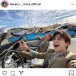 三代目JSB 岩田剛典がオープンカーでL.A楽しむMVオフショットを公開「新曲楽しみ」「隣に座りたいです」