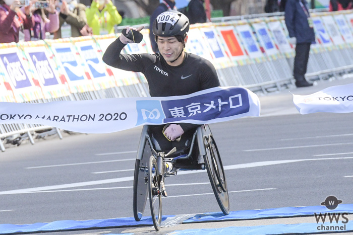 鈴木朋樹選手、東京マラソン・車いす部門大会新記録で優勝