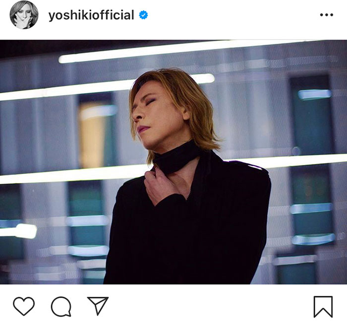 X JAPAN YOSHIKI、ファンへ向けて想いを届ける「みんなの健康と安全を祈っています」