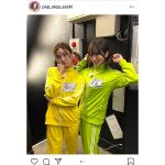 朝日奈央、夏菜とかわいすぎる「ツインテール姉妹」ショット公開「ホントの姉妹みたい」「いっぷくの 清涼剤！