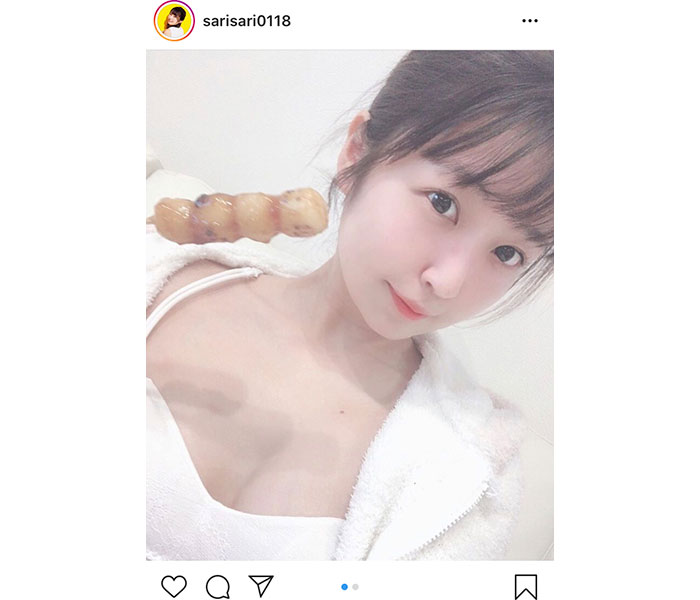 SKE48 惣田紗莉渚、おフェロ全開の部屋着ショットが話題！「セクシー＆キュートだね」「男心を良くわかってる」