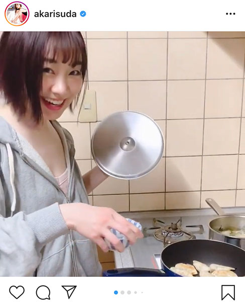 SKE48 須田亜香里の餃子ムービーに「萌え死にするかとおもった」「あかりんの餃子食べたすぎる！！」と反響