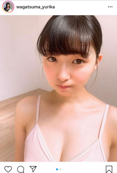 我妻ゆりか、ハタチを記念した大人グラビアに挑戦！「大人な我妻ゆりかを覗いてください」