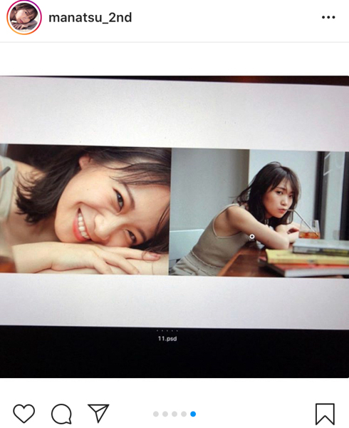 乃木坂46 秋元真夏、写真集から「試し撮り」カットを大量公開！「しあわせにされました」