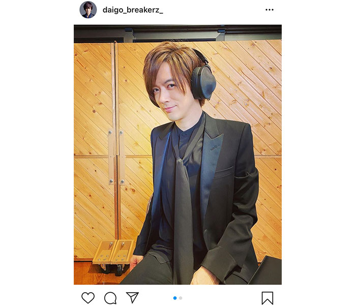 DAIGO、HYDEからお揃いのヘッドフォンをプレゼント！「このヘッドフォンでレコーディング早くしたいな！！」