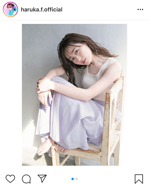 福原遥、ヘルシーな爽やかポートレートを披露「透き通る肌綺麗」「いつもに増してスゴすぎる」