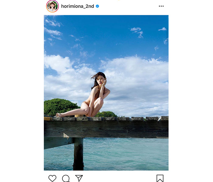 乃木坂46 堀未央奈、母親から写真集を絶賛！「いつもは厳しめの母ですがすごく褒めてくれました」