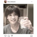 松浦勝人会長、三代目JSB 岩田剛典のカンパイショット公開！「ナチュラルな岩ちゃん」「癒しの1枚」と反響