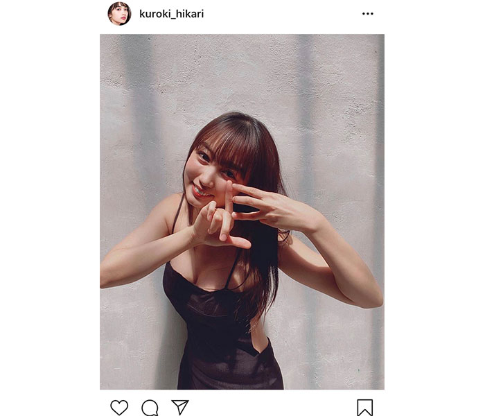 黒木ひかり、美麗スタイルのセクシーショットに「永遠の天使です大好きです」