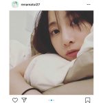 松井玲奈、リラックスしたおうち写真を公開「美人すぎ」「雰囲気がよき」