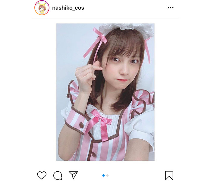 桃月なしこが「メイドの日」に最強メイド写真を大公開！「好き止まらん」「生きてて良かった」