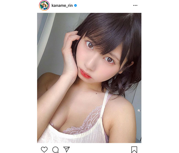 でんぱ組.inc 鹿目凛の「理想の寝起き」ショットに「ぺろりんセクシー」「理想すぎる」と反響