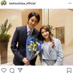 土屋太鳳、向井理との2ショットを公開「美男美女」「太鳳ちゃん綺麗」＜鉄の骨＞