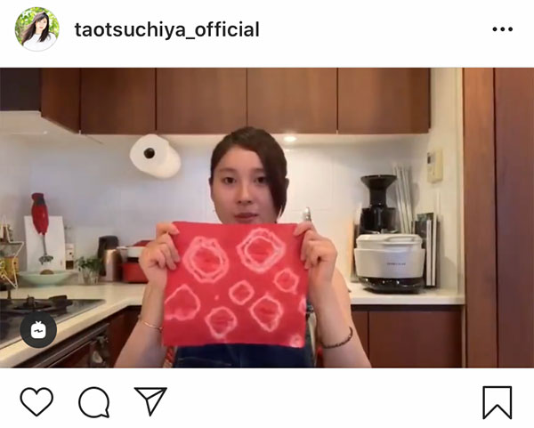 土屋太鳳、手作りの鯉のぼり制作動画を公開「ほのぼのする」「おうち時間でやってみます」