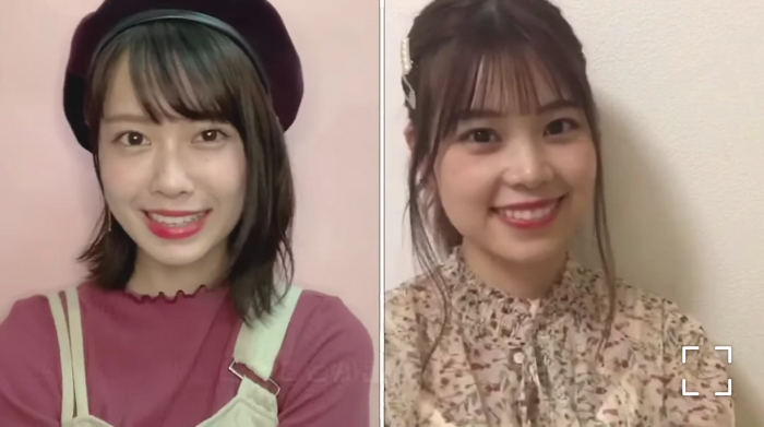 AKB48 小田えりな＆吉川七瀬、自作のリモートMVで会えなかった春を届ける