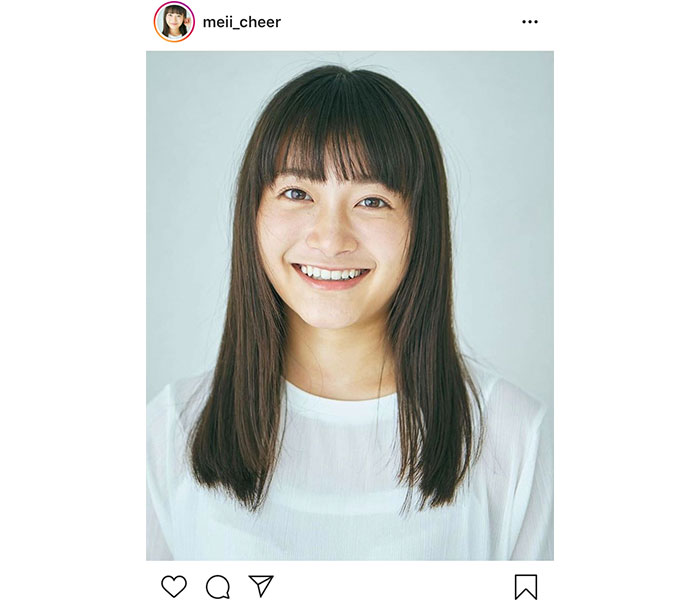 福田愛依、満面の笑顔がまぶしい新宣材写真を公開！「ナチュラルめいちゃん」「らしさが出てるね」