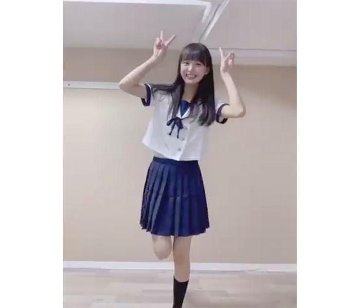 STU48 福田朱里、まるで現役なセーラー服動画に「似合ってる！」「至高とはこのこと」と反響！
