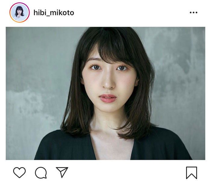 日比美思、透明感が際立つ新宣材写真を公開「美しいと可愛いが共存してます」