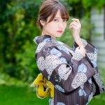 桃月なしこ、「浴衣デートはいつかしたい」浴衣アザーカットが公開