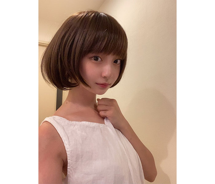 NGT48 荻野由佳、夏に向けてショートヘアに！？投稿の続きでまさかの・・・