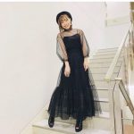 SKE48 須田亜香里、大人な透け感ブラックコーデ披露！「シースルーがいいね」「日々美しくなってゆく」と反響も