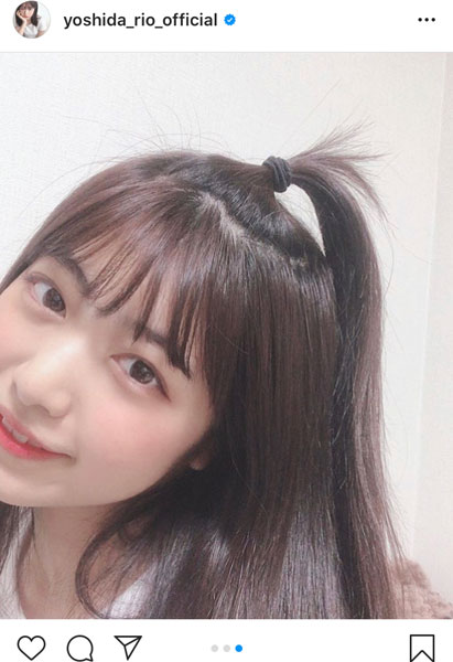 吉田莉桜、可愛すぎる3コマ投稿が話題！「世界一可愛い3コマや」「笑顔たまらなく可愛い」