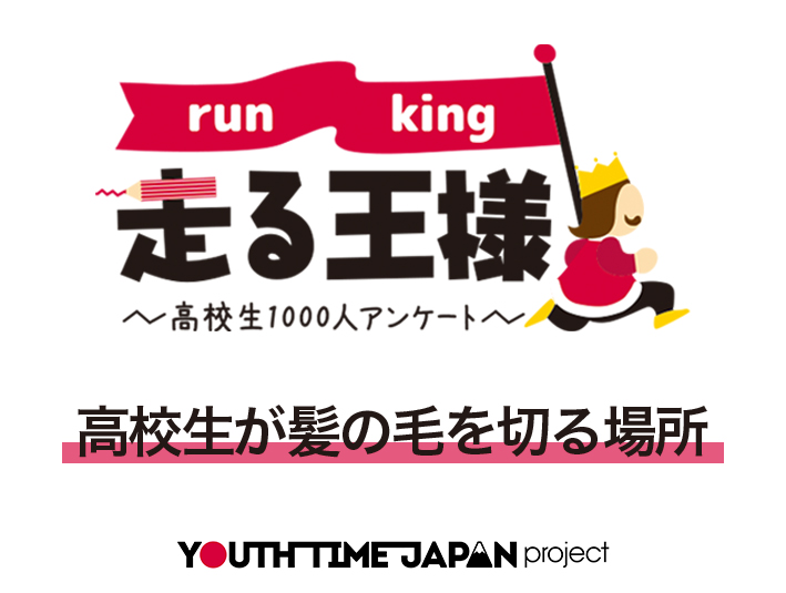 高校生が髪の毛を切る場所は？髪の毛に関する意識調査