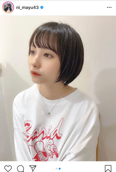 新谷真由、人生初のショートヘアに反響！「めちゃめちゃ似合ってる」「スーパー可愛すぎる」