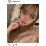 乃木坂46 堀未央奈、添い寝風ショットをインスタで披露！「金髪似合う」「毎日の癒しです」