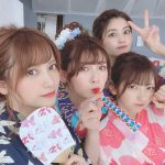 林ゆめが十味、桃月なしこ、アンジェラ芽衣と「顔面偏差値高すぎ」なゼロイチ浴衣ショットを公開！「美女軍団と枕投げしたい」