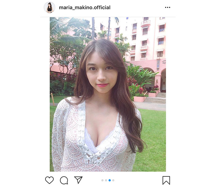 モー娘。牧野真莉愛、19歳記念の写真集オフショットに反響！「ハワイ行きたくなる〜」