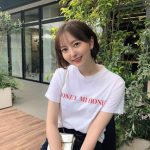 HKT48 森保まどか、爽やかな最近のお気に入りコーデを紹介「 ショート爽やか」「お洒落でめちゃめちゃ可愛い」と反響も