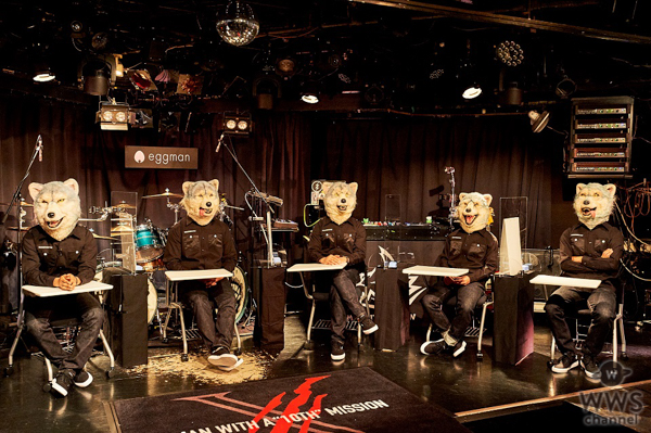MAN WITH A MISSION（マンウィズ）、10周年「BEST盤」リリース日にスペシャルライブ＆トークを渋谷eggmanにて実施！