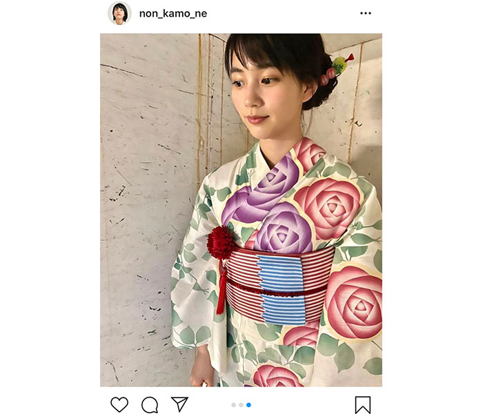 のん、七夕の夜に浴衣写真を公開「なんて美しいんだ」「幸せです」