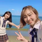 SKE48 須田亜香里、青海ひな乃が三河湾で夏を先取り！＜SKE48は君と歌いたい＞