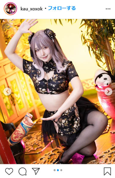 コスプレイヤー・鳥海かうの妖艶コスプレ姿に「本当に､､､美しすぎます､､､女神ですか」と大反響！