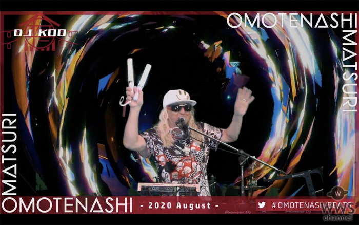 DJ KOO、DJ 小宮有紗、西尾夕香らが出演！パーティーイベント「OMOTENASHI MATSURI -2020 August-」を開催