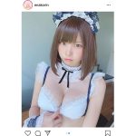 えなこ、妄想膨らむメイドビキニ姿に「えなこちゃん最高」「ぐうかわです」と大反響！！