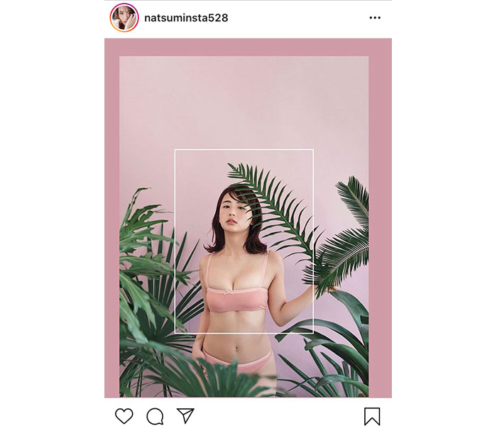 平嶋夏海、ピンクのルームブラが魅惑的なセクシーショット公開！「これは親近感わきますね」