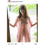 『幸せ！ボンビーガール』で話題の美女・川口葵の透け感初グラビア掲載！「沢山の方に見ていただきたいです!!」