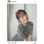 斉藤優里、シックな大人ワンピースコーデ公開！「笑顔が素敵ですね」「キュンです！」