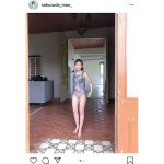 桜田茉央、シースルーの透け感グラビアオフショットを披露！「涼しげな写真を」