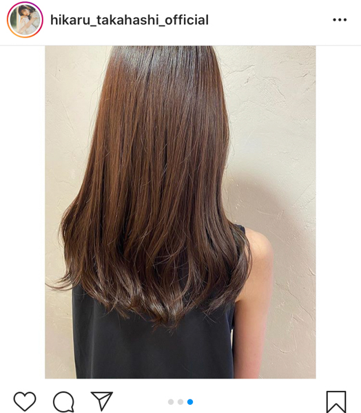 高橋ひかる、ツヤ感溢れるヘアスタイルに「好きすぎて苦しい」「女神化まっしぐら」とファン歓喜！！