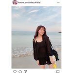 SUPER☆GiRLS 渡邉幸愛、海と空と“こうめ”が織りなす幻想的ポートレートにファン悶絶